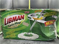 Libman spin mop and bucket - new in box, box has