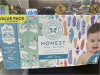 The honest company baby diapers - size 4 - 120
