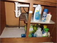 CONTENT OF CABINET CLEANING SUPPLIES