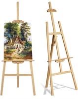 Painting Easel.  ,Pine Wood 150cm/59 Inch Tall
