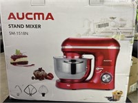 Aucma stand mixer sm-1518n -- RED - appears new