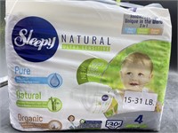 Sleepy natural ultra sensitive baby diapers -