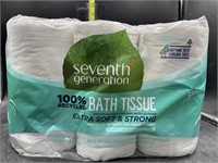 Seventh generation 100% recycled bath tissue - 12