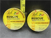 2 Rescue Pastilles Natural Stress Relief - 35