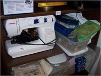 JANOME SEWING MACHINE AND SEWING SUPPLIES