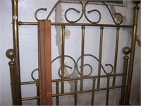 OLD BRASS BED