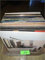 BL- VTG RECORD ALBUMS- BLUES & JAZZ- BOXES VARY