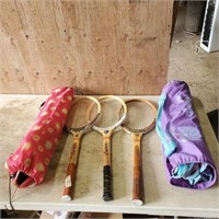 Tennis Rackets, Kids Camp Chairs
