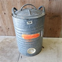 Steel Igloo Cooler 18"H