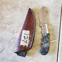 6"L Browning Knife w Sheath