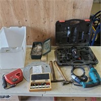 Rotary Tool, Makita Drill, Hammers, Etc