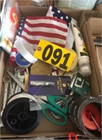 Wrenches, flags, fishing wire  - NO SHIPPING