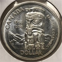 1958 Silver Dollar Canada