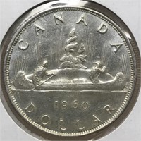 1960 Silver Dollar Canada