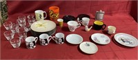 Bormioli glasses, coffee mugs, riviera van beers