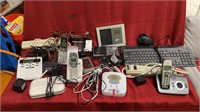 Dell key boards, mouse, cordless phones,