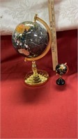 World globe, miniature world globe