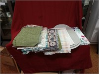 Large assortment of placemats