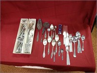 Assortment of spoons and forks