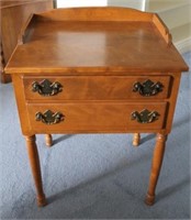 Ethan Allen Baumritter 2 drawer nightstand