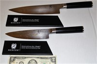 2 Shun Classics Chef's Knives