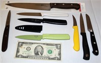 Lot of High Quality Kitchen Assorted Knives