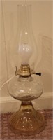 Electrified oil lamp