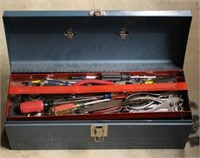 Tool box w/ assorted tools