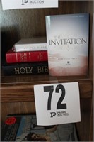 (3) Bibles & (1) Christian Book