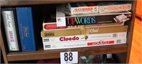 (9) Assorted Board Games