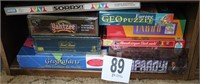 (9) Assorted New Board Games