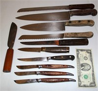 Misc Kitchen Knives - Samurai, Vintage