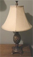Pineapple table lamp - 26" tall