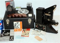 Vintage Univex 8mm Camera & Projector Working