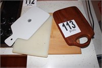(4) Assorted Cutting Boards