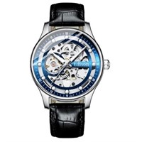 Men's Edison Automatic Skeleton Dial Watch - $550