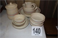 (12) Piece 1413 McCoy Kitchen Set (2 Small Bowls,