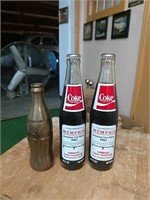 Group Coke Glasses & Bottles