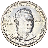 1947-S Booker T. Half Dollar UNCIRCULATED