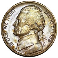 1938-D Jefferson Nickel ABOUT UNCIRCULATED