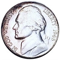 1945-S Jefferson War Nickel UNCIRCULATED