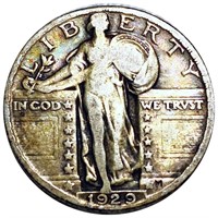1929 Standing Liberty Quarter NICELY CIRCULATED