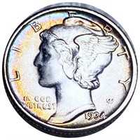 1934 Mercury Silver Dime UNCIRCULATED