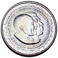 1952 Washington/Carver Half Dollar CLOSELY UNC