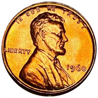 1960 Lincoln Memorial Cent UNC RED