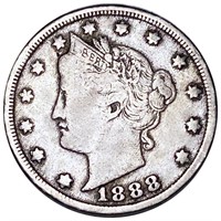 1888 Liberty Victory Nickel NICELY CIRCULATED