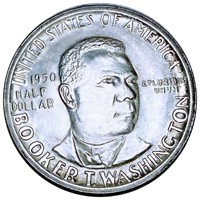 1950-D Booker T. Half Dollar UNCIRCULATED