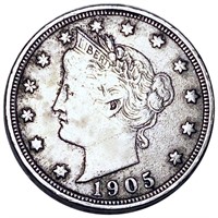 1905 Liberty Victory Nickel NICELY CIRCULATED