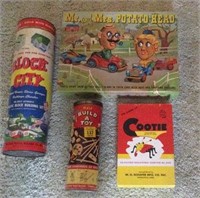 Vintage Games, Blocks, Mr. & Mrs Potato Head