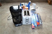 Mr. Coffee Coffee Pot, Black & Decker Toaster